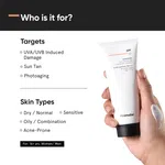 Minimalist SPF 50 PA++++ Sunscreen 50g - No White Cast with Multivitamins image 2