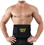 Neoprene Waist Trimmer Belt - Latex Free, Free Size, Unisex image 1