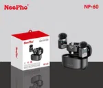 NeePho NP-60 Dual Wireless Collar Mic Set - Type-C and Lightning, 11 Hour Playtime image 1