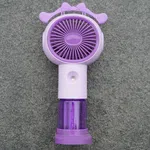 Portable Mini Handheld Fan with Digital Display - USB Rechargeable 3-Speed Travel Fan image 7