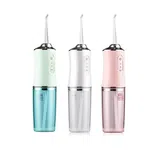 Portable Rechargeable Water Flosser - Cordless Oral Cleaner with USB Cable and Extra Nozzles image 5