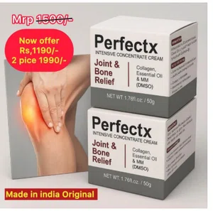Perfectx Joint and Bone Cream - Set of 2 Jars for Back, Knee and Neck Massage