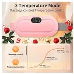 Period Heating Belt for Menstrual Cramps - 3 Heat Levels, 4 Vibration Modes, USB Rechargeable image 8