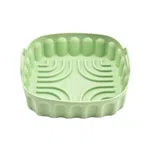 Reusable Silicone Air Fryer Basket 15cm - Square Heat Resistant Cooking Tray image 6