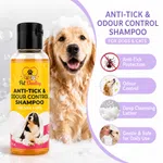 Pet Darling Odour Control Shampoo - Anti-Tick Shampoo for Dogs and Cats, 100ml and 200ml image 3
