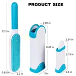 Self-Cleaning Lint and Fur Remover - Reusable Pet Hair Brush for Clothes and Sofas image 2
