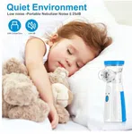 Portable Mesh Nebulizer - Quiet Steam Inhaler for Adults and Kids, 10ml Chamber image 4