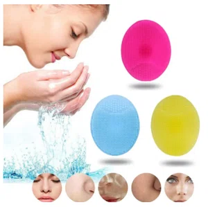 Silicone Face Scrubber - Soft Exfoliating Face Wash Brush, 1 Piece