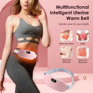 Rechargeable Period Pain Relief Belt - Electric Heating Pad with Adjustable Buckle