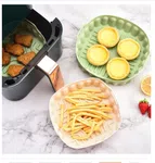 Square Silicone Air Fryer Tray 15 to 20cm - Reusable Heat Resistant Basket Liner image 3