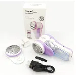 Rechargeable Lint Remover - Electric Fabric Shaver with 3 Washable Blades image 2