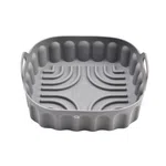 Reusable Silicone Air Fryer Basket 15cm - Square Heat Resistant Cooking Tray image 7