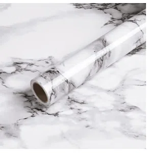 Self-Adhesive Kitchen Marble Sticker 3m x 61cm - Oil Proof Wall and Counter Film