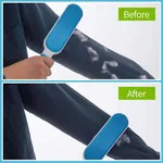 Self-Cleaning Lint and Fur Remover - Reusable Pet Hair Brush for Clothes and Sofas image 4