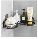 Self-Adhesive Metal Corner Rack - Multipurpose Bathroom and Kitchen Storage Shelf image 6
