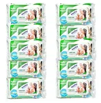 Sensitive Baby Wipes - Pack of 10, 80 to 90 Wipes per Pack image 2