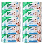 Sensitive Baby Wipes - Pack of 10, 80 to 90 Wipes per Pack image 1