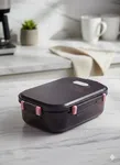 Stainless Steel Insulated Lunch Box - 3 Compartments with Leak-Proof Inner Lids image 1