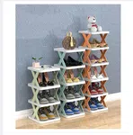 Stackable 6 Layer Shoe Rack - Space Saving Shoe Organiser and Multipurpose Shelf image 2