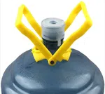 Water Jar Lifter Handle - Folding Plastic Holder for Round Gallon Jars, 14x13cm image 2