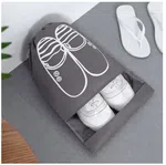 Travel Shoe Bag - Waterproof Non-Woven Storage Bag with Drawstring, 1 Piece image 2