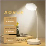 USB Rechargeable LED Study Lamp - 3 Colour Temperatures, 180 Degree Flexible Arm image 2