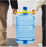 Water Jar Lifter Handle - Folding Plastic Holder for Round Gallon Jars, 14x13cm image 1