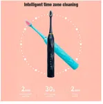 X-9 Sonic Electric Toothbrush with 4 DuPont Brush Heads - 6 Modes, IPX7 Waterproof image 1