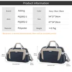 Aoking PQ2052-2 Medium Duffle Travel Bag 32L, Unisex image 9