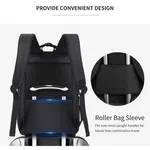 Aoking SN2107-6 Business Laptop Backpack 15L with USB Port, Black image 8