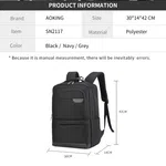 Aoking SN2117 Business Laptop Backpack with USB Port, Unisex image 10