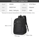Aoking SN3537-W-6 Business Laptop Backpack 22L, Unisex image 11
