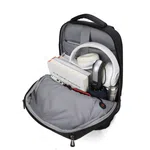 Aoking SN77880A Business Laptop Backpack with USB Port and Garment Compartment, Black - Available at AfnoBazar Nepal