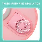 "Portable Breathable Summer Fan Sunhat Mesh Strong Wind Wide Brim Sun Hat Wide Brim / Solar Powered Solar Fan Cap Outdoor Activities" - Available at AfnoBazar Nepal