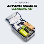 Helios Advanced Sport and Sneaker Cleaner Kit with Microfiber Cloth and Foot Fresh image 2