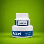 Helios Coloured Shoe Cream for Leather in Glass Jar with Applicator 48 gm image 1