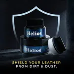 Helios Coloured Shoe Cream for Leather in Glass Jar with Applicator 48 gm image 2