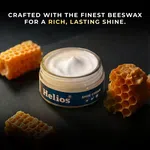 Helios Coloured Shoe Cream for Leather in Glass Jar with Applicator 48 gm image 5