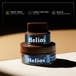 Helios Coloured Shoe Cream for Leather in Glass Jar with Applicator 48 gm image 6
