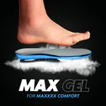 Helios Dual Max Gel Insole (Trim to Fit Size 8 to 12) - Available at AfnoBazar Nepal