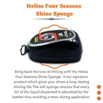 Helios Four Seasons Shine Sponge for Leather Shoes - Available at AfnoBazar Nepal