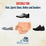 Helios Gel Heel Protectors, Unisex Universal Size - Available at AfnoBazar Nepal