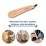 Helios Handmade Wooden Shoe Horn - Available at AfnoBazar Nepal