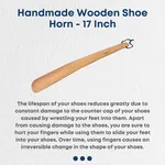 Helios Handmade Wooden Shoe Horn image 15