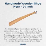 Helios Handmade Wooden Shoe Horn image 18
