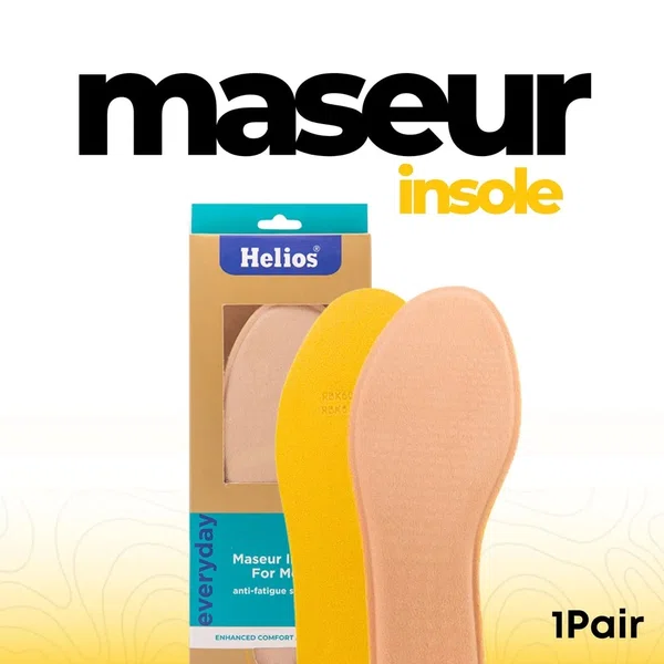 Helios Maseur Insole for Men (Trim to Fit Size 6 to 11) - Available at AfnoBazar Nepal
