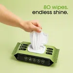 Helios Quick Shine Shoe Wipes Pack of 80 - Available at AfnoBazar Nepal