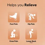 Helios Silicone Insoles for Flat Feet, Men and Women - Available at AfnoBazar Nepal
