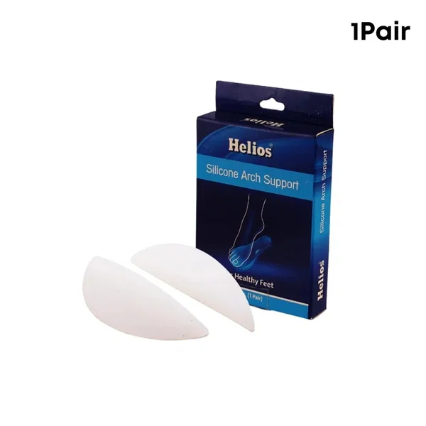Helios Silicone Arch Support Pads (1 Pair) - Available at AfnoBazar Nepal
