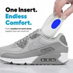 Helios Silicone Heel Cups (1 Pair) - Available at AfnoBazar Nepal